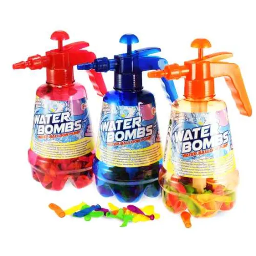 100 waterbommen met vuller groot model